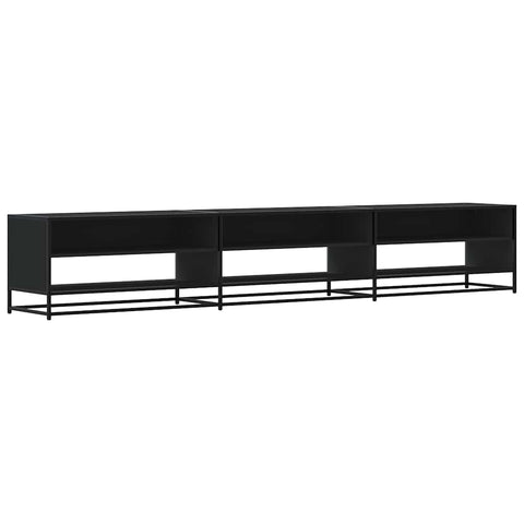 TV-Schrank Schwarz 270x40x46 cm Holzwerkstoff