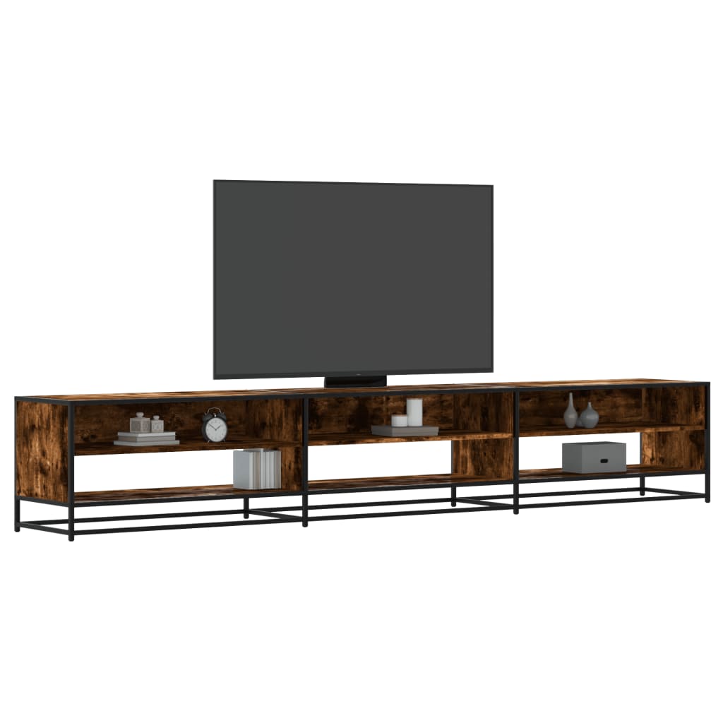 TV-Schrank Räuchereiche 270x40x46 cm Holzwerkstoff