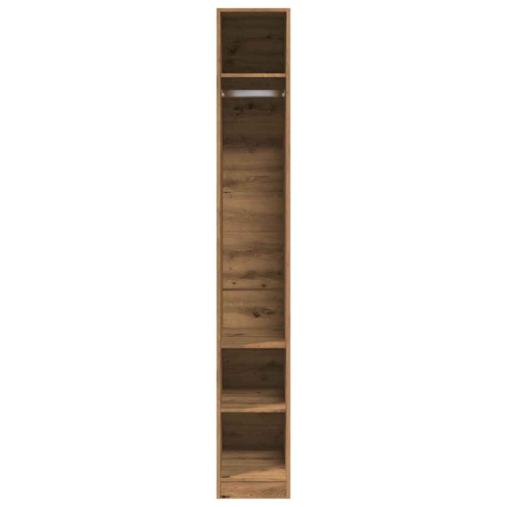 Kleiderschrank Artisan-Eiche 30x50x200 cm Holzwerkstoff