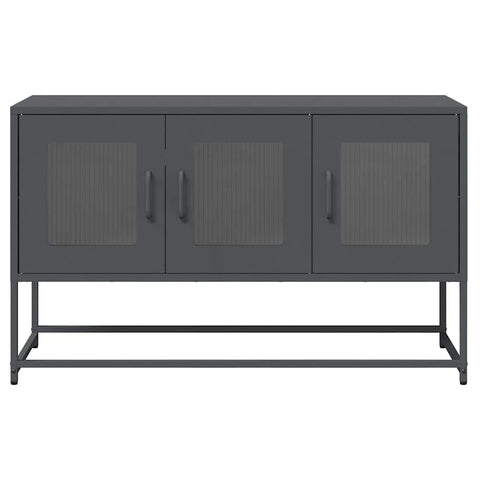 TV-Schrank Anthrazit 100,5x39x60,5 cm Kaltgewalzter Stahl