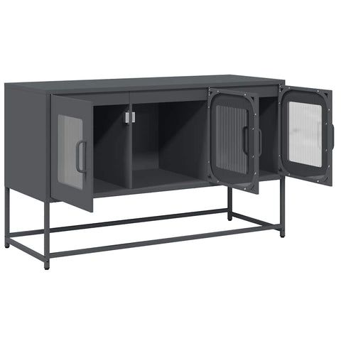 TV-Schrank Anthrazit 100,5x39x60,5 cm Kaltgewalzter Stahl