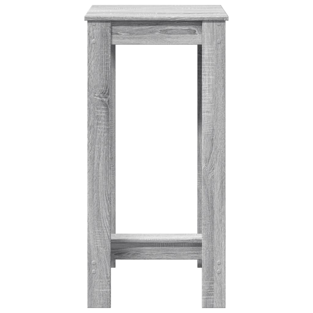 Bartisch Grau Sonoma 51x50x103,5 cm Holzwerkstoff