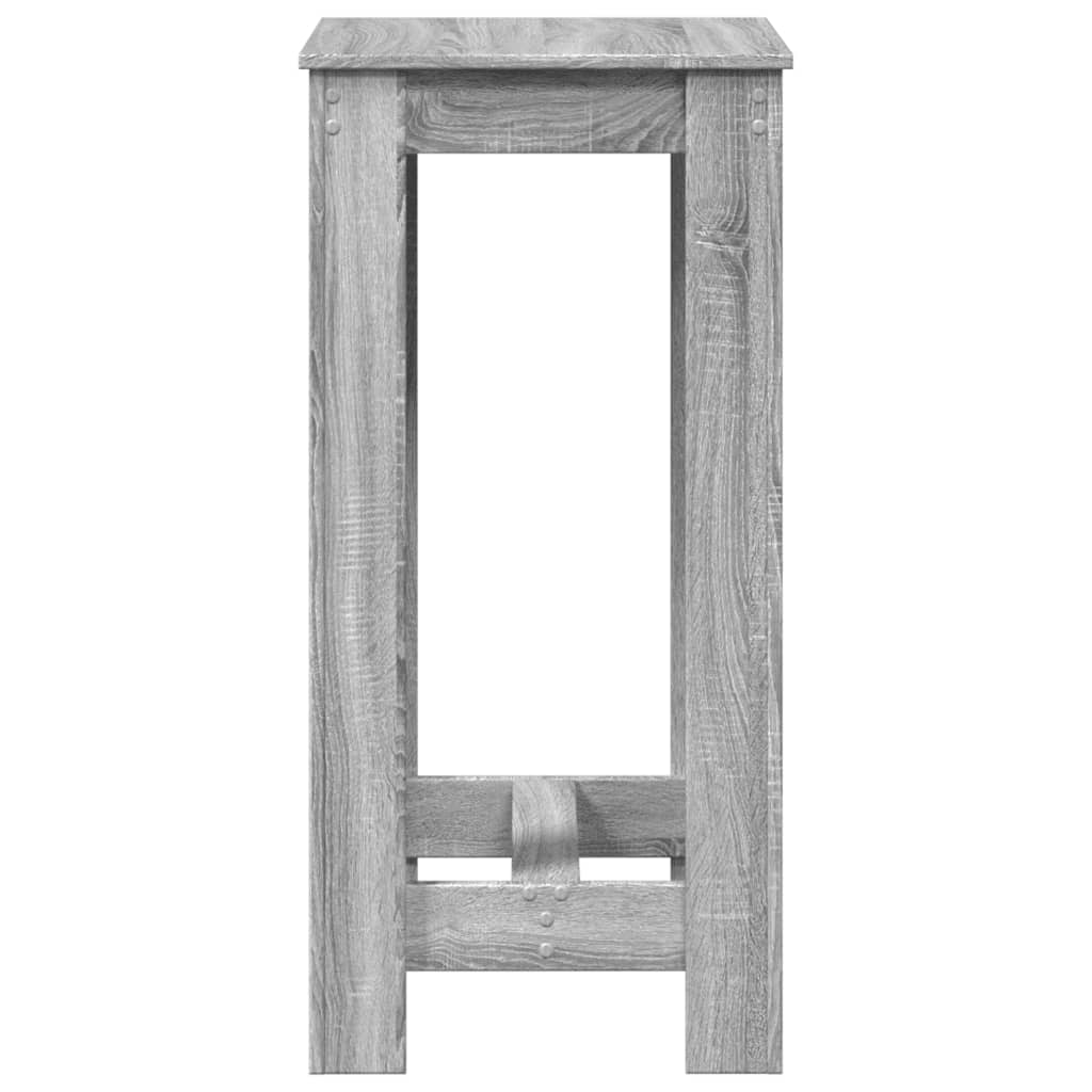 Bartisch Grau Sonoma 51x50x103,5 cm Holzwerkstoff