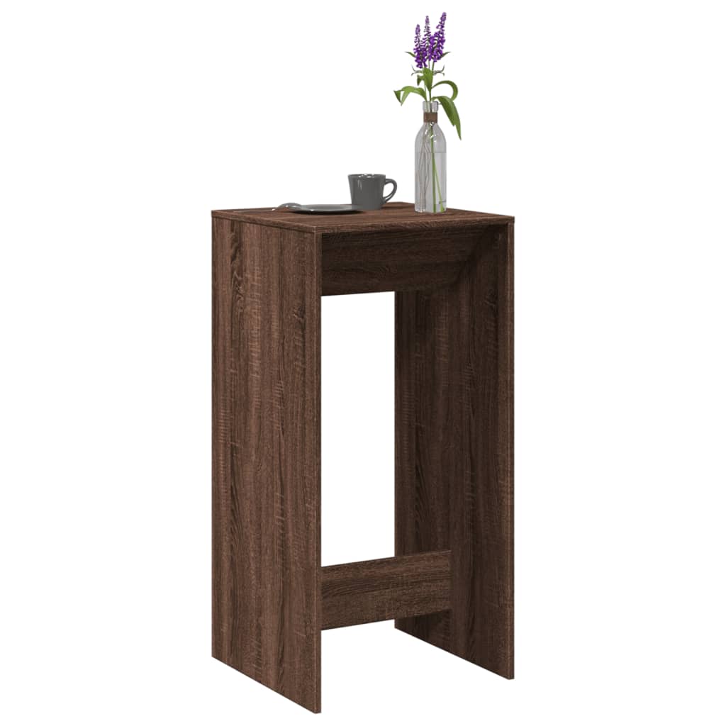 Bartisch Braun Eichen-Optik 51x50x103,5 cm Holzwerkstoff