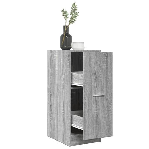 Apothekerschrank Grau Sonoma 30x41x77,5 cm Holzwerkstoff