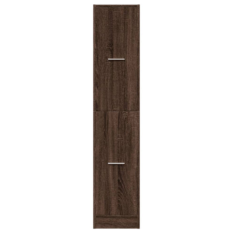 Apothekerschrank Eichen-Optik 30x41x144,5 cm Holzwerkstoff