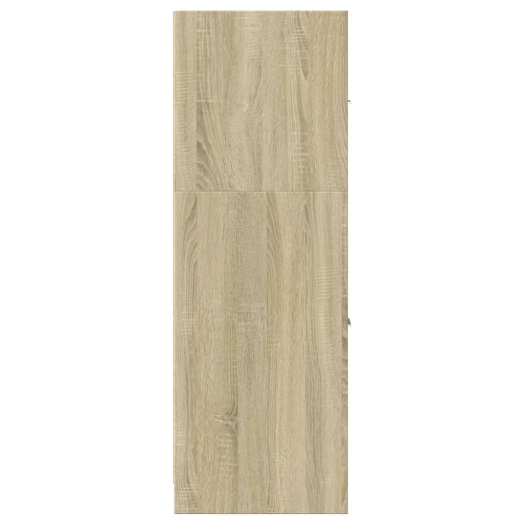 Apothekerschrank Sonoma-Eiche 40x41x118 cm Holzwerkstoff