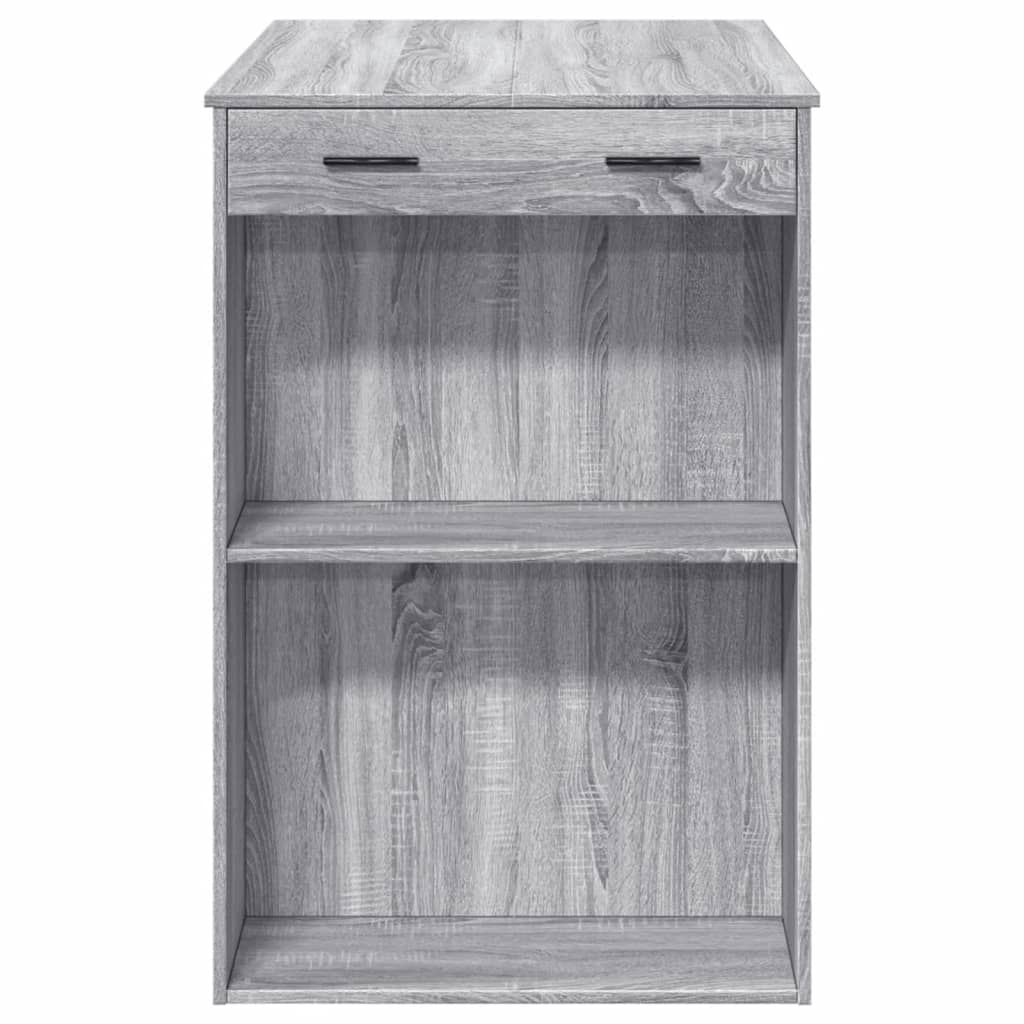 Bartisch Grau Sonoma 102x70x103,5 cm Holzwerkstoff