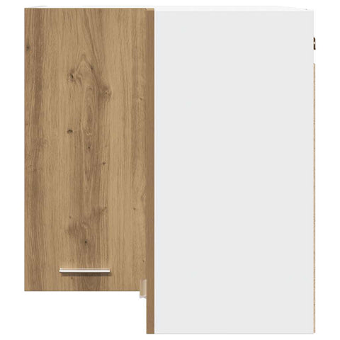 Eck-Hängeschrank Artisan-Eiche 57x57x60 cm Holzwerkstoff