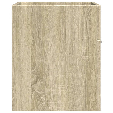 Waschbeckenunterschrank Sonoma-Eiche 60x38,5x46cm Holzwerkstoff