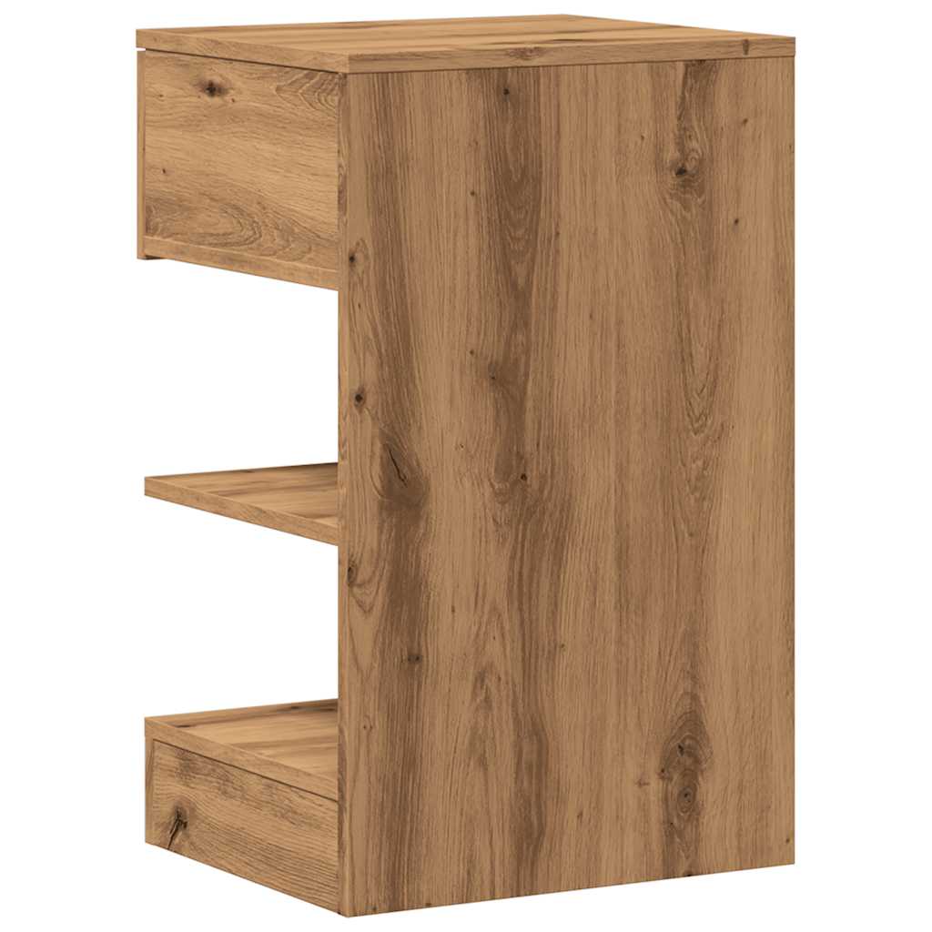 Nachttisch Artisan-Eiche 40x35x65 cm Holzwerkstoff