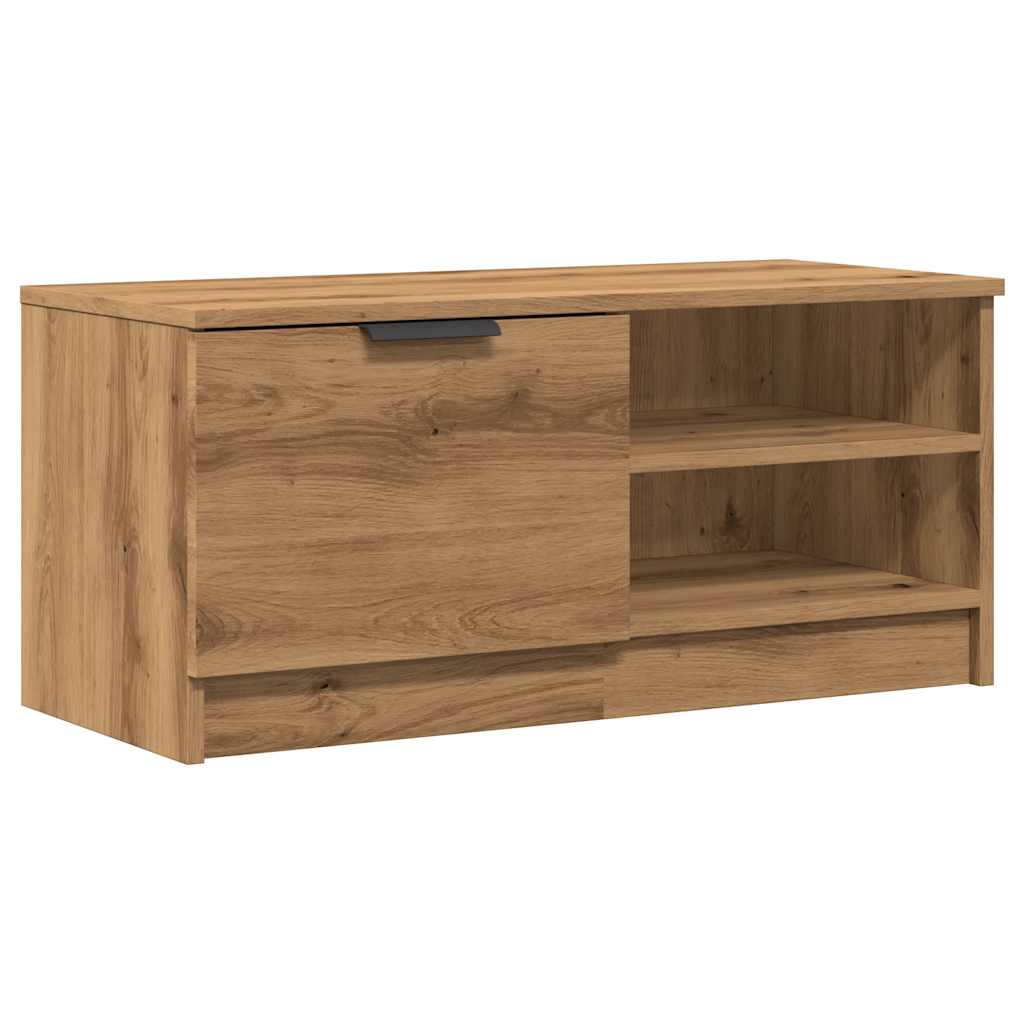 TV-Schränke 2 Stk. Artisan-Eiche 80x35x36,5cm Holzwerkstoff