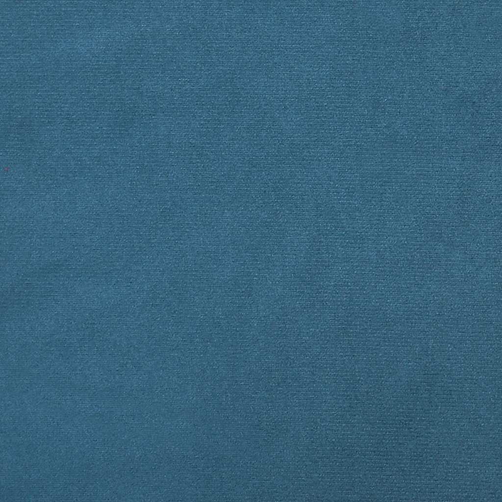 Zweisitzer-Sofa Blau 109 cm Samt