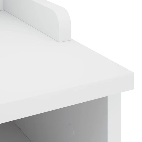 Flurbank SANDNES Weiß 87x40x50 cm Massivholz Kiefer