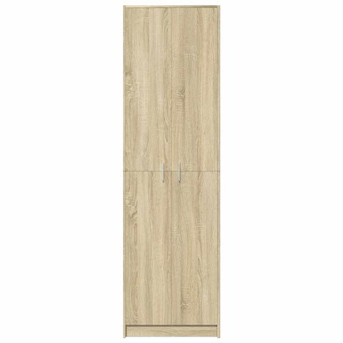 Garderobenschrank Sonoma-Eiche 55x25x189 cm Holzwerkstoff