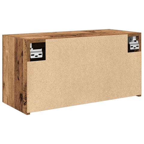 Bad-Wandschrank Altholz-Optik 60x25x30 cm Holzwerkstoff