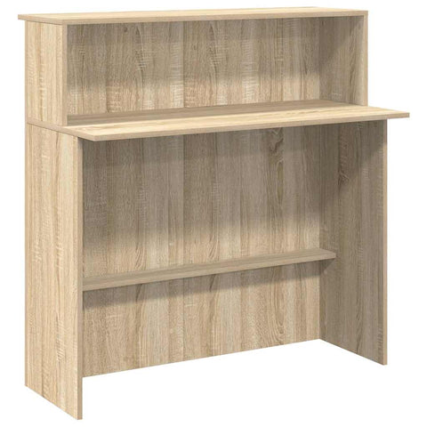 Empfangstheke Sonoma-Eiche 100x50x103,5 cm Holzwerkstoff