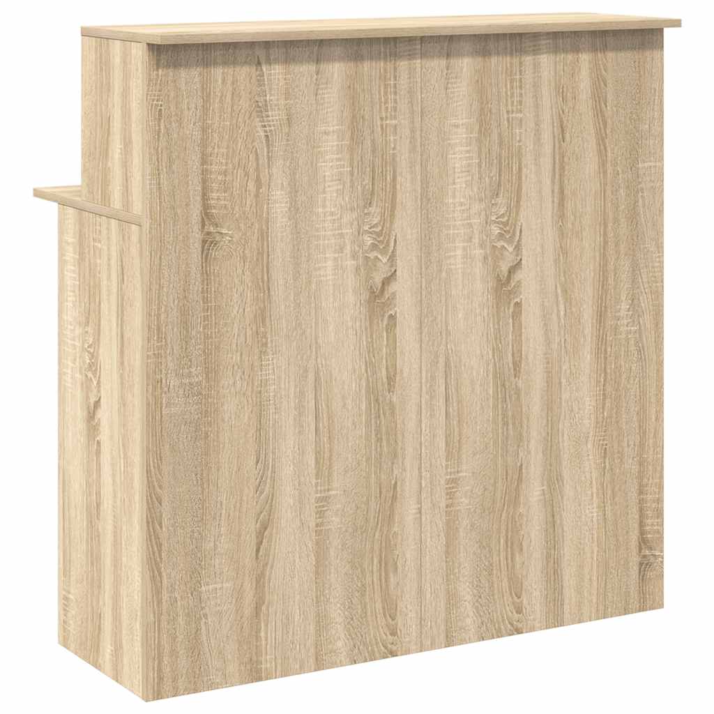 Empfangstheke Sonoma-Eiche 100x50x103,5 cm Holzwerkstoff