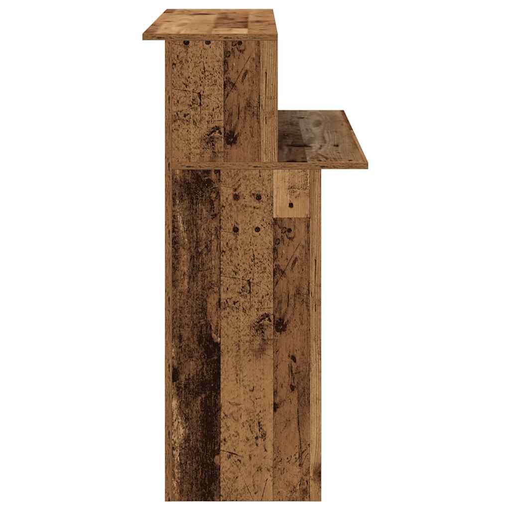 Empfangstheke Altholz-Optik 100x50x103,5 cm Holzwerkstoff