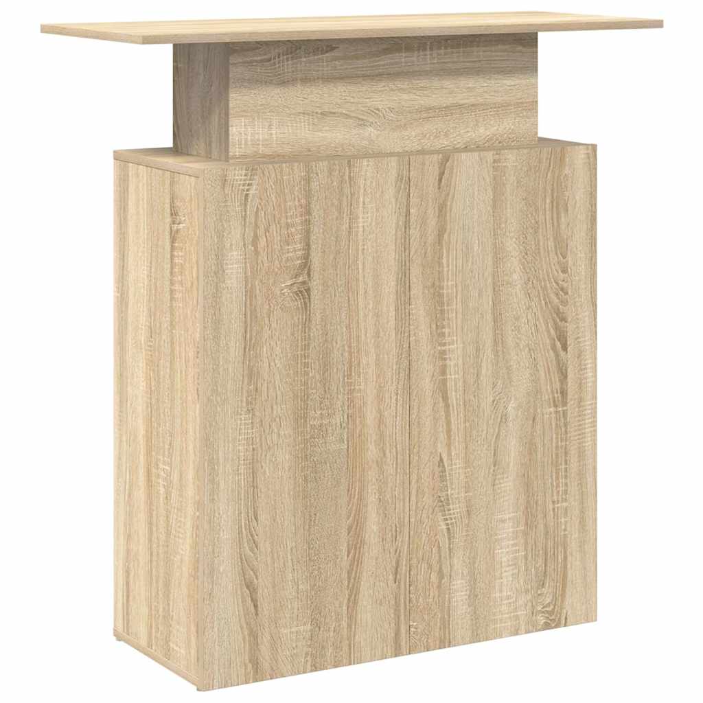 Empfangstheke Sonoma-Eiche 100x40x104 cm Holzwerkstoff