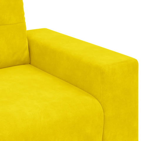 Sessel Gelb 60 cm Samt