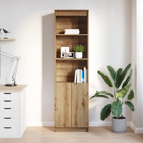 Highboard Artisan-Eiche 50x35x180 cm Holzwerkstoff