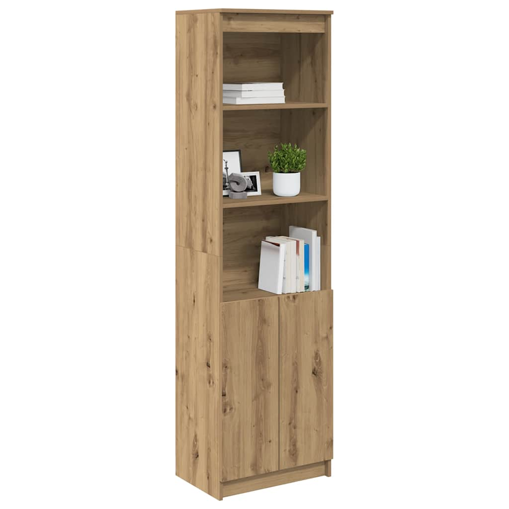 Highboard Artisan-Eiche 50x35x180 cm Holzwerkstoff