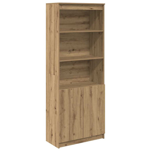 Highboard Artisan-Eiche 70x35x180 cm Holzwerkstoff