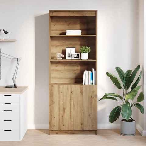 Highboard Artisan-Eiche 70x35x180 cm Holzwerkstoff