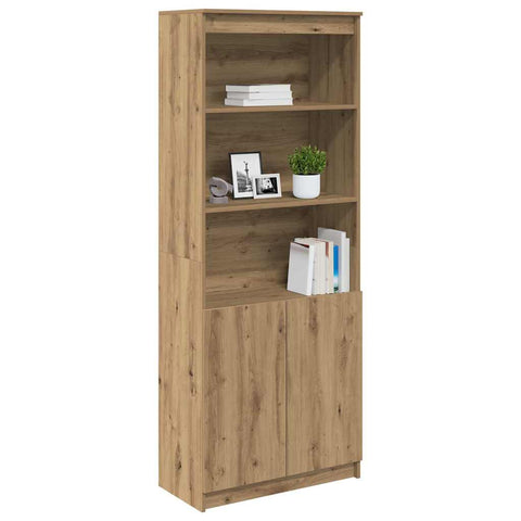 Highboard Artisan-Eiche 70x35x180 cm Holzwerkstoff