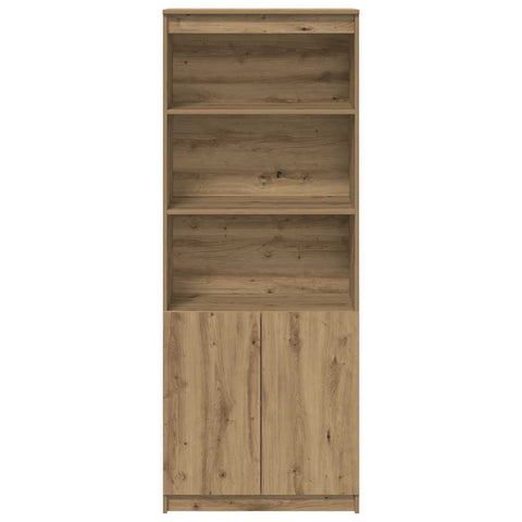 Highboard Artisan-Eiche 70x35x180 cm Holzwerkstoff