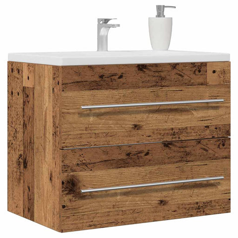 Waschbeckenunterschrank Altholz-Optik 60x38,5x48 cm
