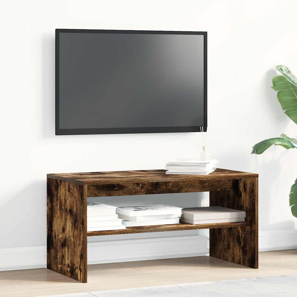 TV-Schrank Räuchereiche 80x40x40 cm Holzwerkstoff