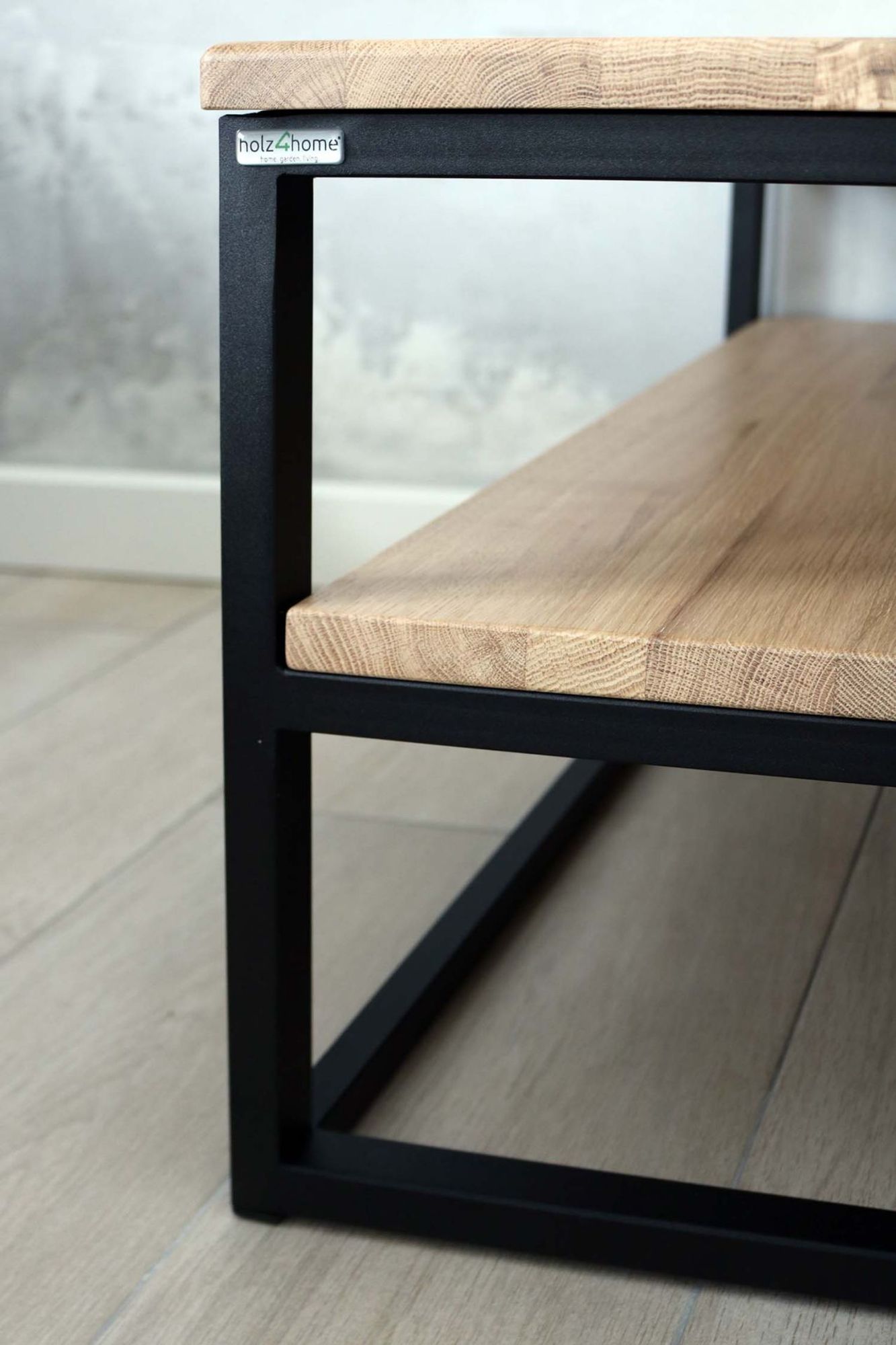 Couchtisch aus Eiche mit zwei Platten