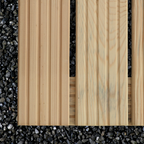 Holzfliese aus Kiefernholz95 x 95 cm