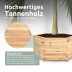 3er Set Outdoor Pflanzenkübel