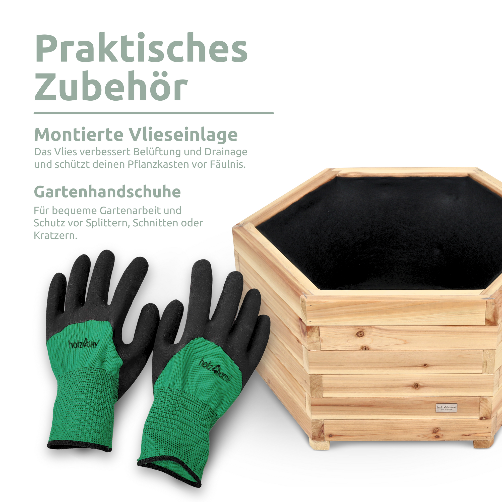 3er Set Outdoor Pflanzenkübel