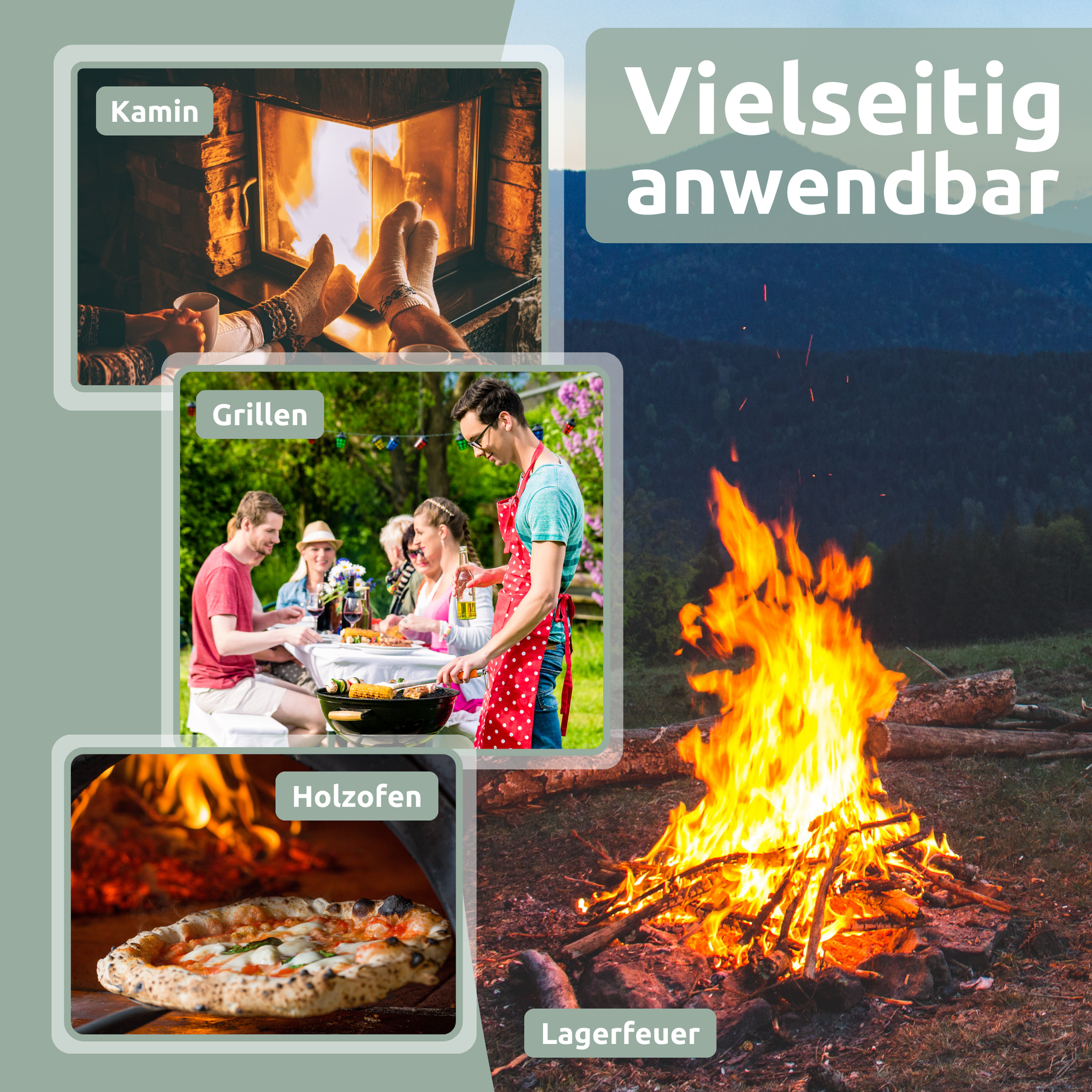 Anfeuerholz ca. 30Kg I Kaminanzünder Anzündholz