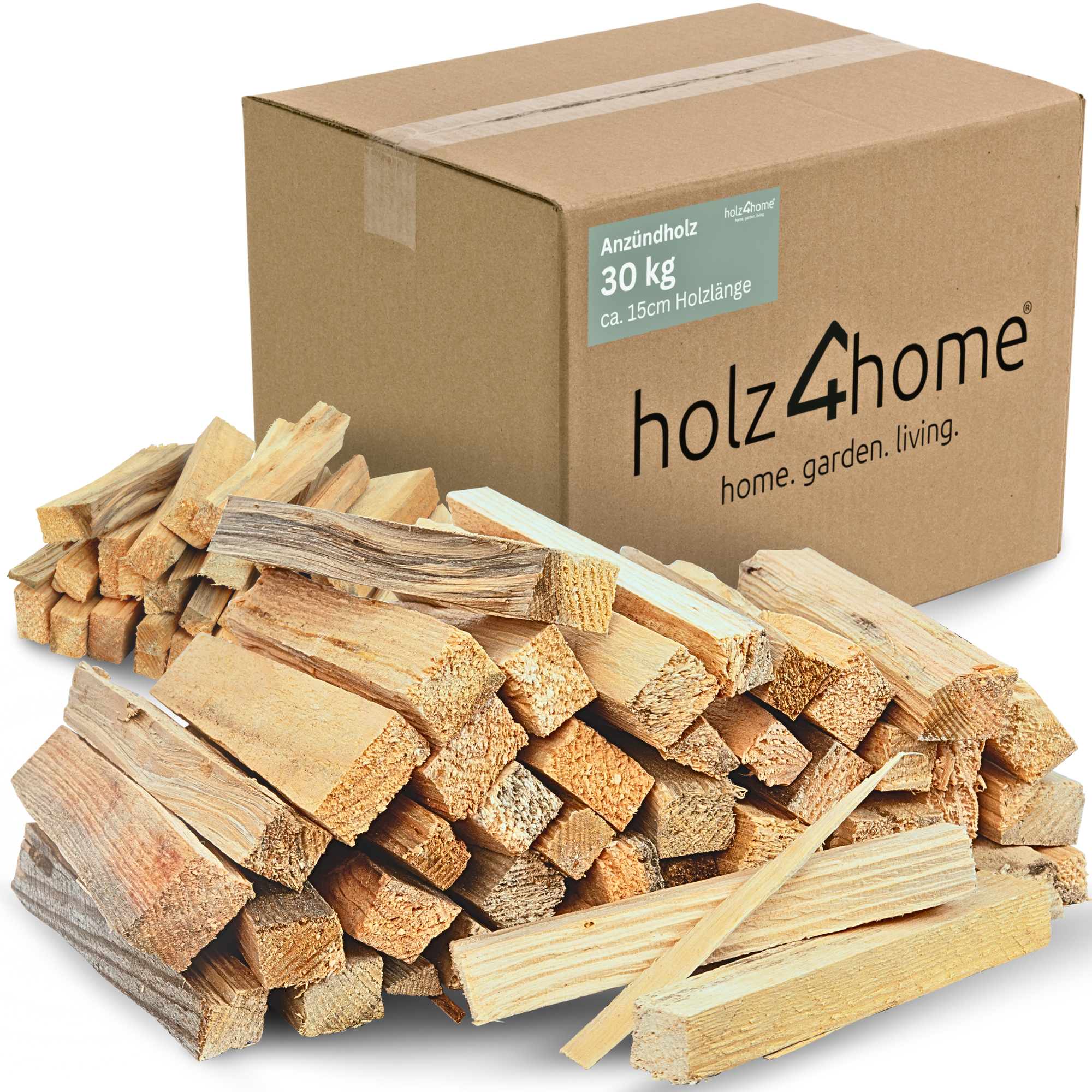Anfeuerholz ca. 30Kg I Kaminanzünder Anzündholz