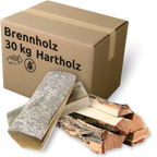 Brennholz Mischholz 30kg im Karton