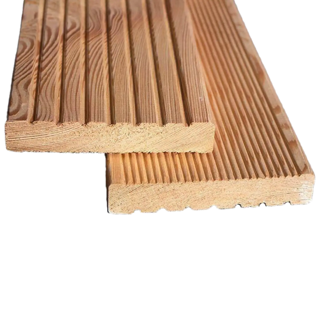 Holz Terrassendielen Lärche inkl. Terrassenschrauben