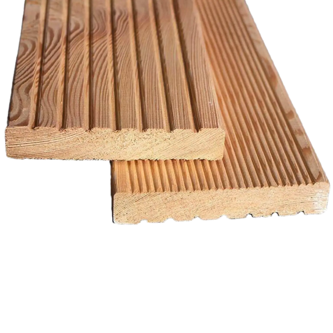 Holz Terrassendielen Lärche inkl. Terrassenschrauben