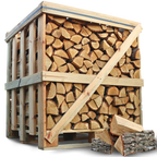 Brennholz Eiche Kammergetrocknet 25 cm 1RM/ 1,6 SRM