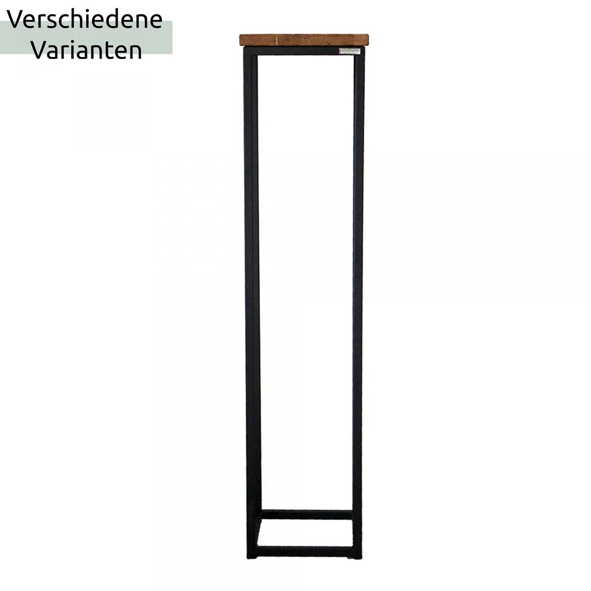 Dekoständer Blumenhocker aus Eiche - naturgeölt Höhe 90 cm