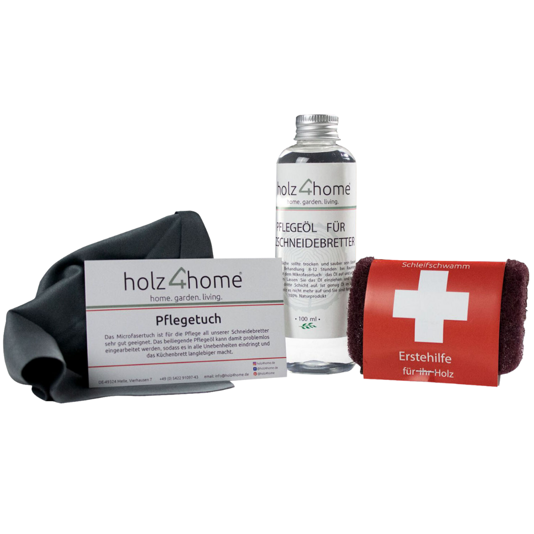 H4H212Cover „Maschas Pflegeset“ für hochwertige Küchen- und Schneidebretter, biologisches Naturöl für alle Holzarten, Holzpflege, Erste Hilfe für Ihr Holz Default Title