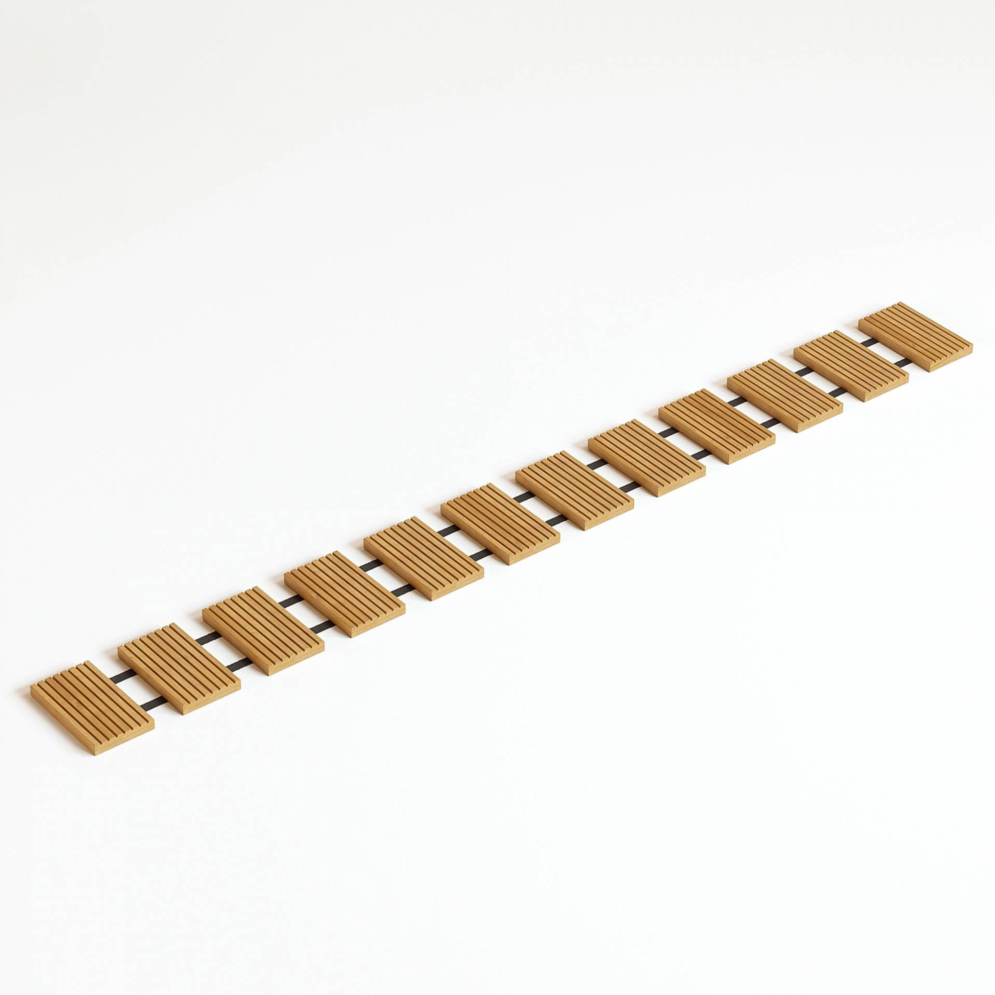 Rollweg aus Holz