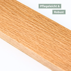 Messerleiste magnetisch aus Eichenholz