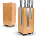 H4H263Cover-1 Magnetischer Messerblock 360° drehbar aus Eichenholz Eiche hell