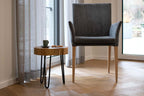 Couchtisch Eiche massiv aus einer Baumscheibe  M
