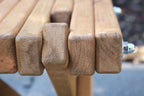 Skandinavischer Gartentisch aus Kiefer